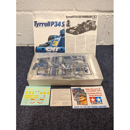 98 - ***THIS LOT HAS BEEN WITHDRAWN***Six Tamiya boxed model racing car building kits to include a Big Sc... 