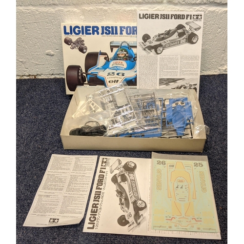 98 - ***THIS LOT HAS BEEN WITHDRAWN***Six Tamiya boxed model racing car building kits to include a Big Sc... 