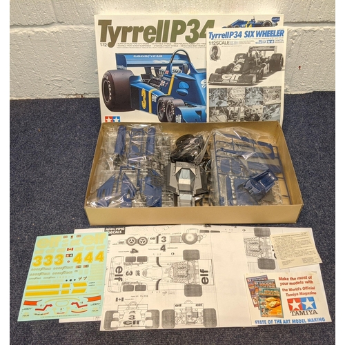 99 - ***THIS LOT HAS BEEN WITHDRAWN***Six Tamiya, boxed model racing car building kits, all Big Scale Ser... 