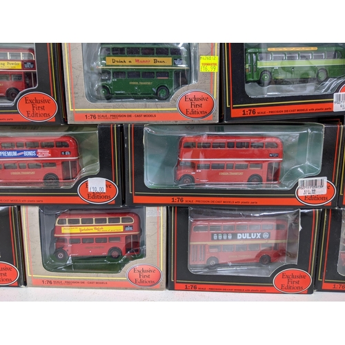 85 - Twenty-five Exclusive First Editions to include a B.E.T Coach - Maidstone  & District (24319), a Bed... 