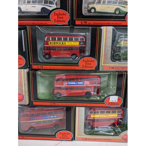 85 - Twenty-five Exclusive First Editions to include a B.E.T Coach - Maidstone  & District (24319), a Bed... 