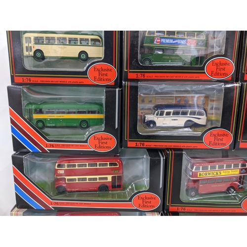 85 - Twenty-five Exclusive First Editions to include a B.E.T Coach - Maidstone  & District (24319), a Bed... 