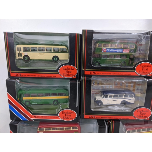 85 - Twenty-five Exclusive First Editions to include a B.E.T Coach - Maidstone  & District (24319), a Bed... 