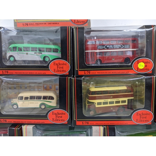 85 - Twenty-five Exclusive First Editions to include a B.E.T Coach - Maidstone  & District (24319), a Bed... 