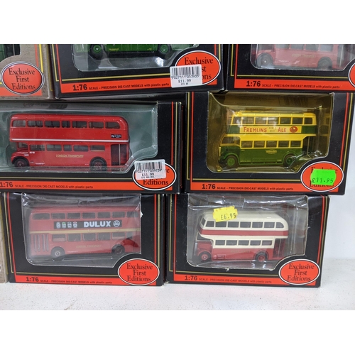 85 - Twenty-five Exclusive First Editions to include a B.E.T Coach - Maidstone  & District (24319), a Bed... 