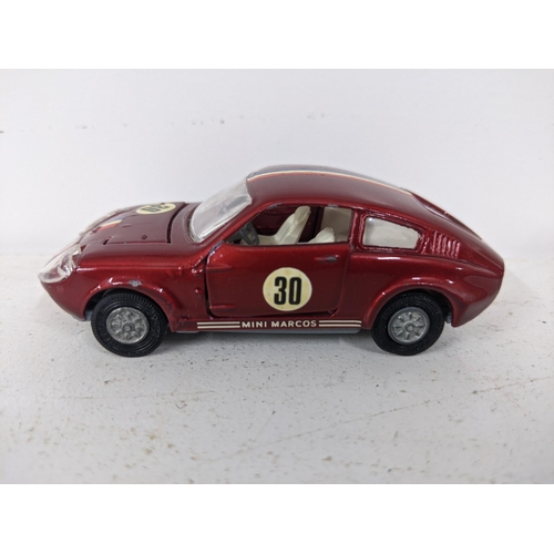 Corgi Toys 341 - Mini Marcos GT850 with Take-Off wheels and four