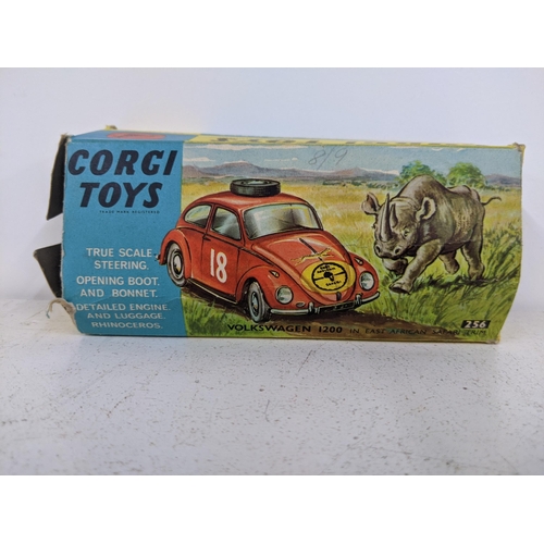 Corgi Toys 256 - Volkswagen 1200 in East African Safari Trim with