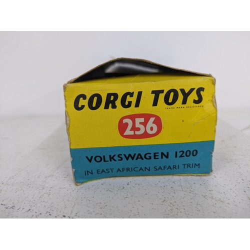 Corgi Toys 256 - Volkswagen 1200 in East African Safari Trim with
