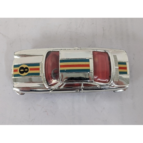 Corgi Toys 315 Simca 1000 Competition model with a plated finish