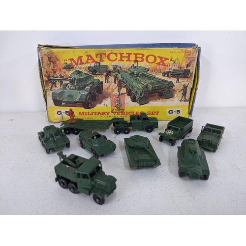 その他 MATCHBOX G-5 MILITARY VEHICLES SET Lot - MATCHBOX G-5 
