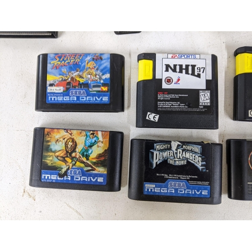 558 - Nintendo Entertainment system and a Sega 16-bit Megadrive II and games to include NBA Live 96, Super... 