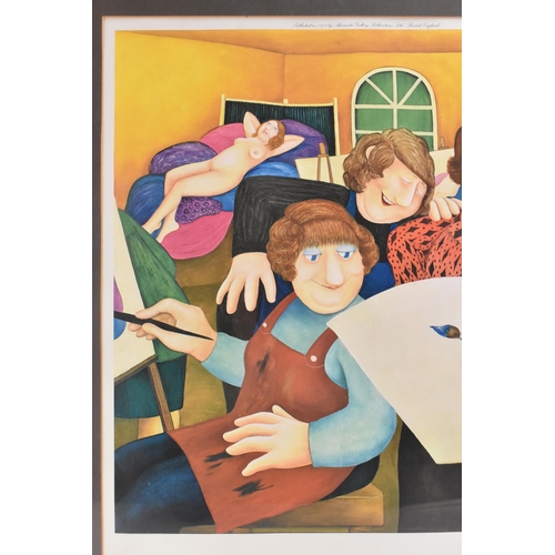 121 - Beryl Cook (1926-2008) A signed print entitled 'The Art Class', signed to the lower right corner, pu... 