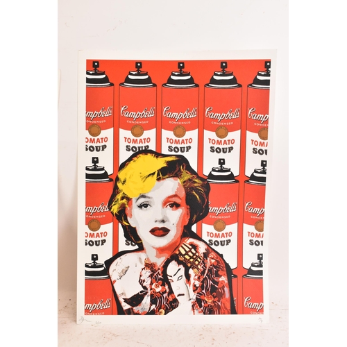 125 - DEATH NYC, (Contemporary) American, four Marilyn Monroe artists proof prints, each bearing a certifi... 