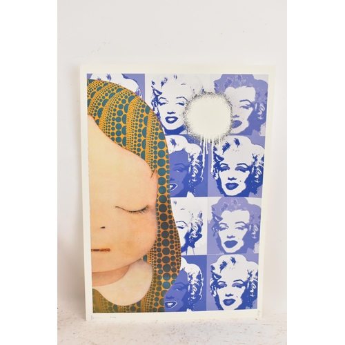 125 - DEATH NYC, (Contemporary) American, four Marilyn Monroe artists proof prints, each bearing a certifi... 