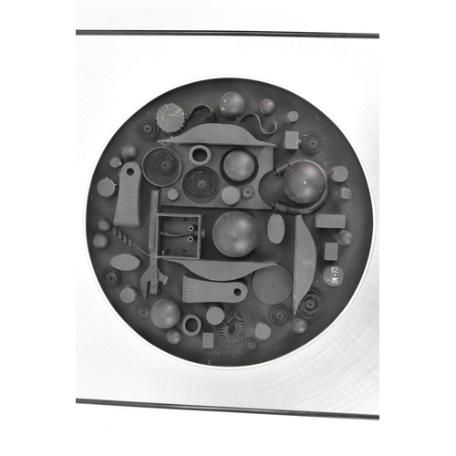 146 - In the style of Louise Nevelson (1899-1988) A Mid 20th century brutalist three-dimensional sculptura... 