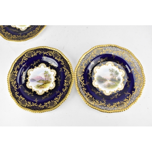 172 - **THIS LOT HAS BEEN WITHDRAWN** Coming Soon **
A circa 1900 Coalport part dessert service, consistin... 