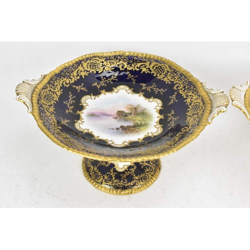 172 - **THIS LOT HAS BEEN WITHDRAWN** Coming Soon **
A circa 1900 Coalport part dessert service, consistin... 