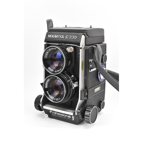 258 - ***THIS LOT HAS BEEN WITHDRAWN**
A Mamiya C330 Professional F TLR camera, circa 1970s, serial no. D1... 