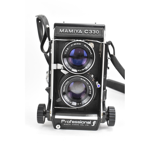 258 - ***THIS LOT HAS BEEN WITHDRAWN**
A Mamiya C330 Professional F TLR camera, circa 1970s, serial no. D1... 