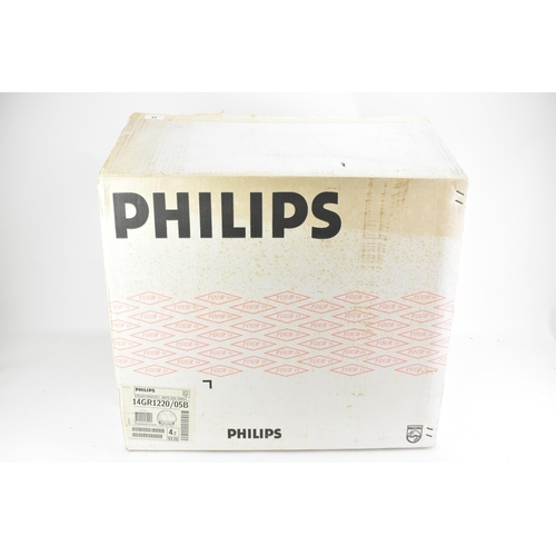 43 - A vintage Philips limited edition TV / Television in the design of a space helmet with adjustable vi... 