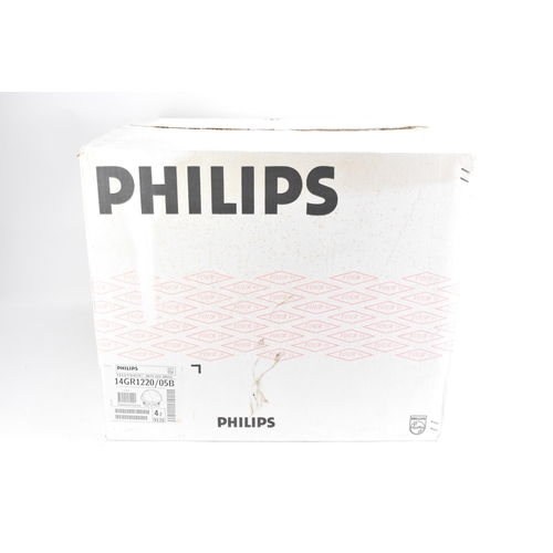 44 - A vintage Philips limited edition TV / Television in the design of a space helmet with adjustable vi... 