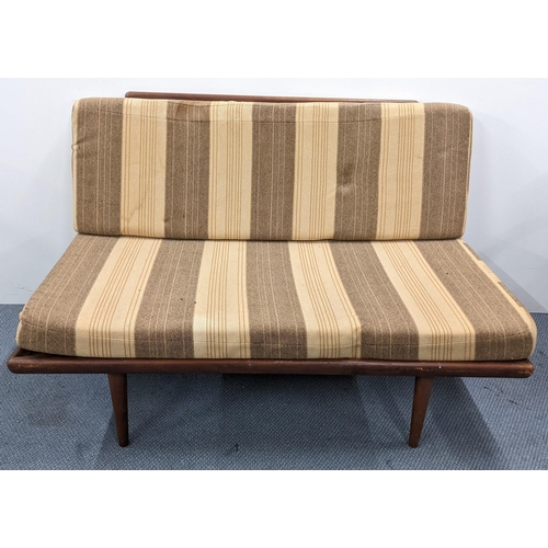 64 - A rare 1960s Danish Mid Century teak ‘Minerva’ daybed designed by Peter Hvidt and Orla Molgaard Niel... 