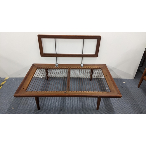 64 - A rare 1960s Danish Mid Century teak ‘Minerva’ daybed designed by Peter Hvidt and Orla Molgaard Niel... 