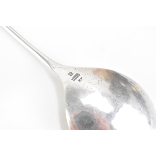 71 - A Georg Jensen Danish sterling silver spoon, in the 'Blossom' pattern also known as 'Magnolie', impo... 