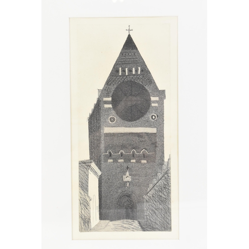 97 - John Piper (1903-1992) An etching entitled 'St Bartholomew's', 29cm x 14cm, the frame 49cm x 32cm
If... 