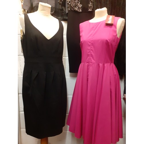 12 - Designer clothing to include 2 Max Mara cocktail dresses European size 42 (UK12), unworn with tags, ... 