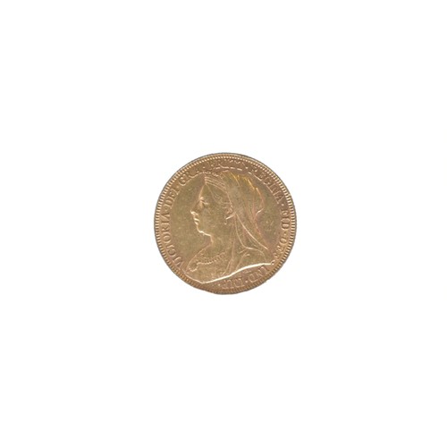 17 - United Kingdom - Victoria (1837-1901), 1894 Gold Sovereign, London Mint,