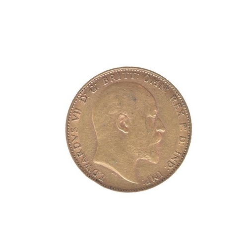 20 - United Kingdom - Edward VII (1901-1910), 1910 Gold Sovereign, London Mint,