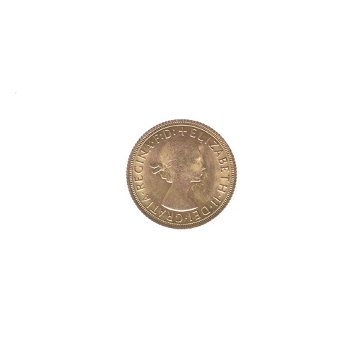 22 - United Kingdom - Elizabeth II (1952-2022), 1968 Gold Sovereign, featuring Mary Gillick's iconic port... 