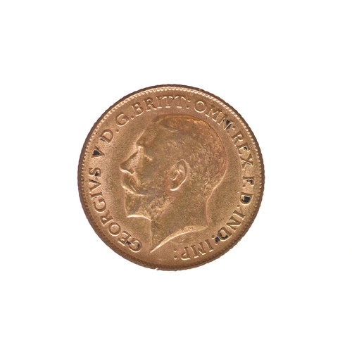 32 - United Kingdom - George V (1910-1936),1914 Gold Half Sovereign, London Mint,