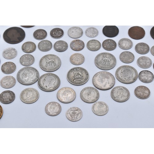 83 - British and Colonial Coinage - A collection to include Edward VII 1907 Threepence, and a pair of 191... 