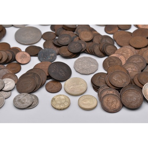 86 - British Coins - A collection of early 20th Century and later coins to include Post 1947 Halfcrowns, ... 