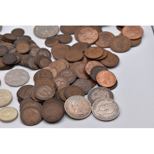 86 - British Coins - A collection of early 20th Century and later coins to include Post 1947 Halfcrowns, ... 