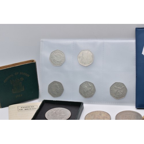 86 - British Coins - A collection of early 20th Century and later coins to include Post 1947 Halfcrowns, ... 