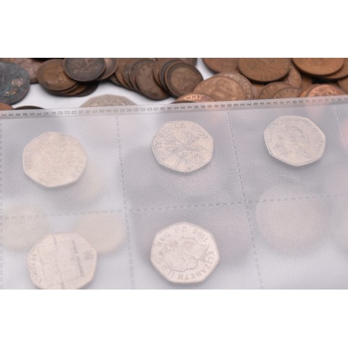 86 - British Coins - A collection of early 20th Century and later coins to include Post 1947 Halfcrowns, ... 