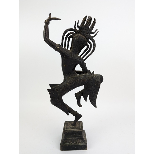 96B - A bronze figure of a dancing apsara, on a plinth, 31cm high

Location:6,1
If there is no condition r... 