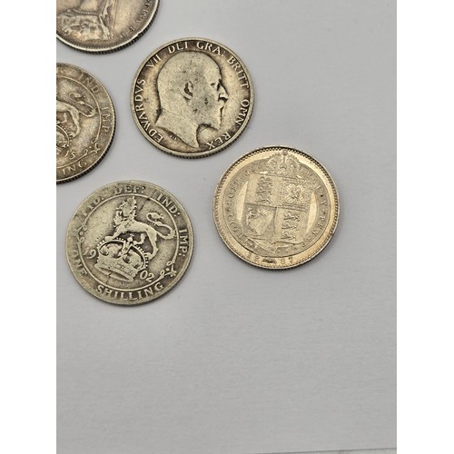 81 - William IV and later pre 1920 Silver Coinage to include, 1836 Shilling, Victoria 1865, 1880, 1884, 1... 