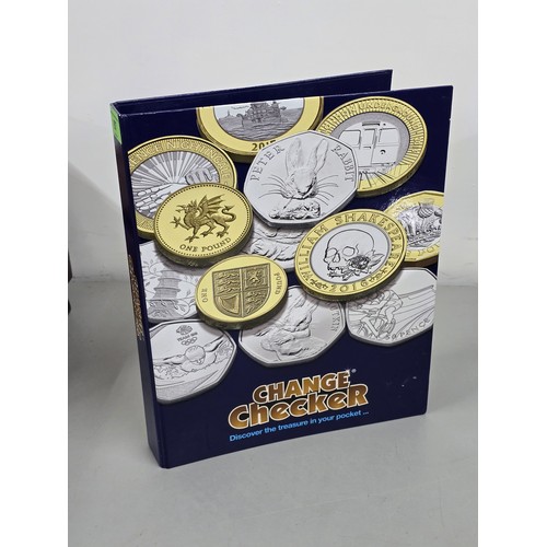 87 - An A-Z of Great Britain 10p collection, comprising of 16 10 pence along with the A-Z commemorative h... 