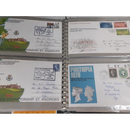 491 - A large collection of First Day covers in albums, 1960's-2004 to include The Official Collection of ... 