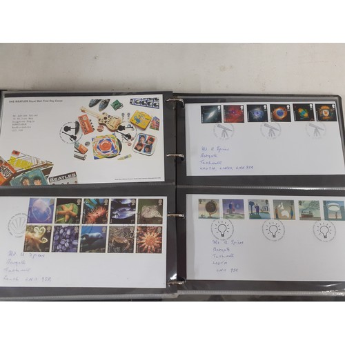 491 - A large collection of First Day covers in albums, 1960's-2004 to include The Official Collection of ... 