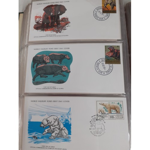 491 - A large collection of First Day covers in albums, 1960's-2004 to include The Official Collection of ... 