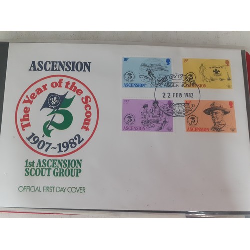 491 - A large collection of First Day covers in albums, 1960's-2004 to include The Official Collection of ... 