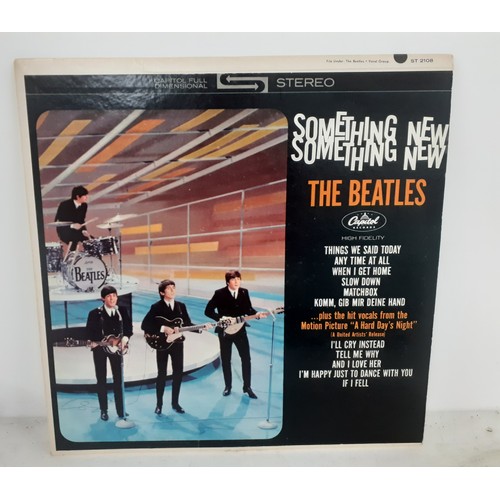 496 - A quantity of mainly 1960's-70's LP's to include Elvis, The Beatles 'Something New' on Capitol label... 