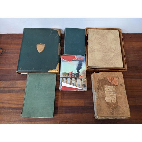 470 - Five books relating to various subject matters also an early 20th century photo album
Location: A1M
... 