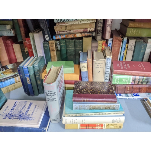 504 - A quantity of vintage books, primarily on a military and political theme to include The MacWhirter S... 