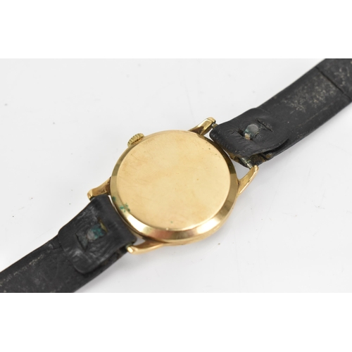 30 - A Tudor, manual wind, gents, 9ct gold wristwatch, the dial having baton markers, subsidiary seconds ... 